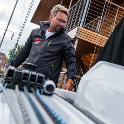 Bjarne Lorenzen Elvstromsails Silverrudder